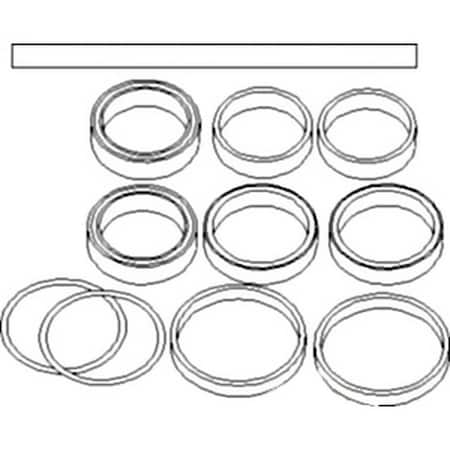 Aftermarket Power Steering Cylinder Seal Kit Fits Massey Ferguson Models A-3900287M91-AI